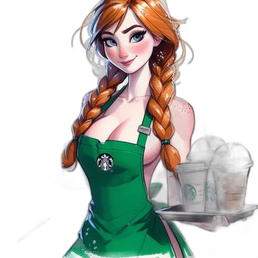 dress, staff, fantasy art, concept art transparent PNG cut-out