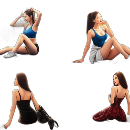 concept art, pixel art, photorealistic, 3d render transparent PNG cut-out