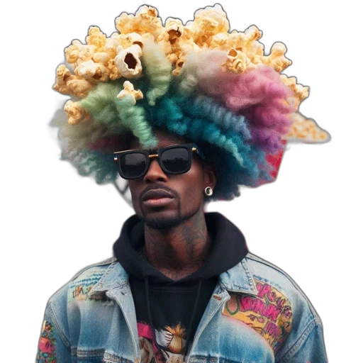 hat, jacket, crown, hair transparent PNG cut-out