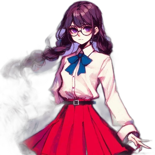 staff, dress, jacket, creature transparent PNG cut-out