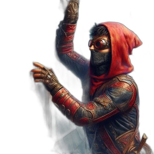 mask, sword, weapon, staff transparent PNG cut-out