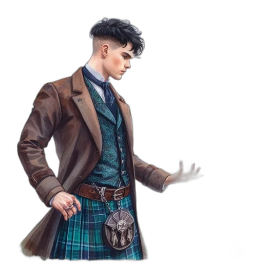 jacket, concept art, photorealistic, fantasy art transparent PNG cut-out