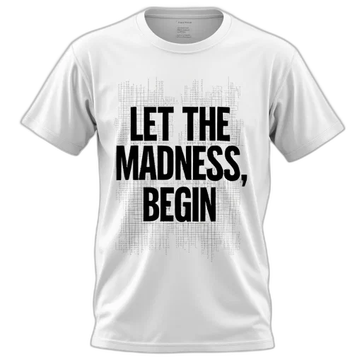 white, t-shirt, phrase, let transparent PNG cut-out