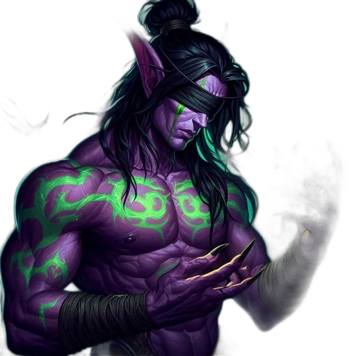 staff, fantasy art, concept art, cyberpunk transparent PNG cut-out