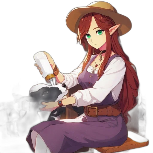 staff, weapon, hat, food transparent PNG cut-out