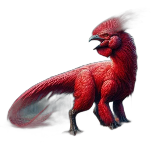dragon, creature, animal, staff transparent PNG cut-out