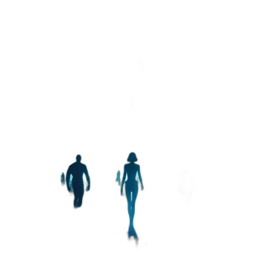 robot, concept art, pixel art, 3d render transparent PNG cut-out