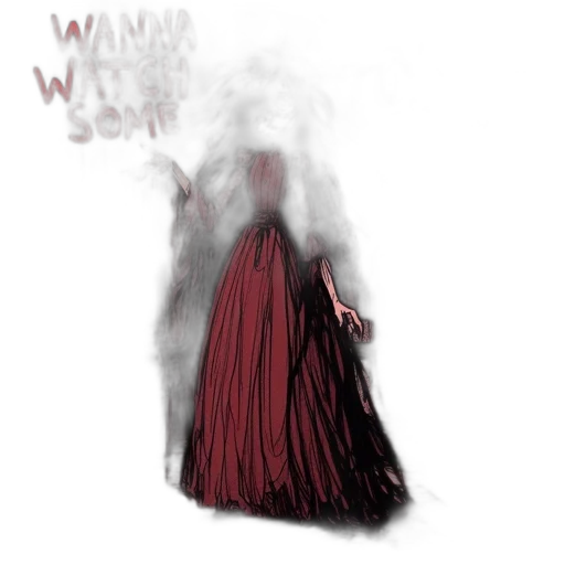 dress, creature, weapon, mask transparent PNG cut-out