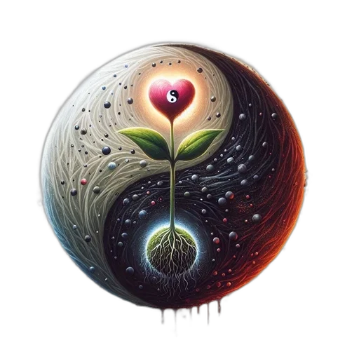 flower, concept art, fantasy art, watercolor transparent PNG cut-out