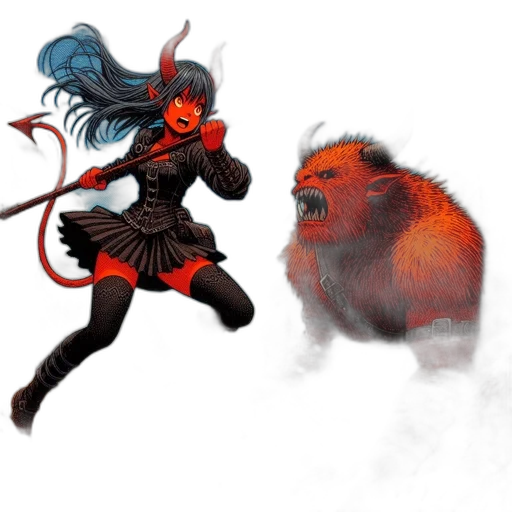 creature, animal, concept art, fantasy art transparent PNG cut-out
