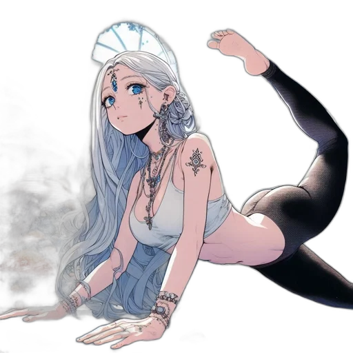 dress, creature, dragon, jewelry transparent PNG cut-out