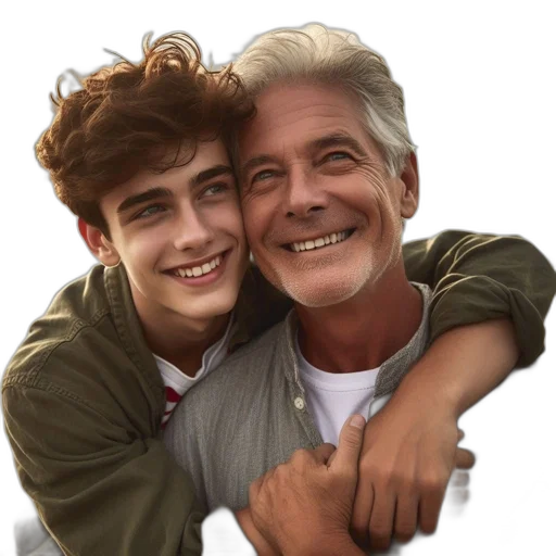 face, hair, photorealistic, cartoon transparent PNG cut-out