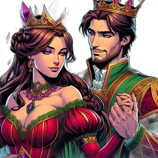 crown, fantasy art, concept art, comic book art transparent PNG cut-out