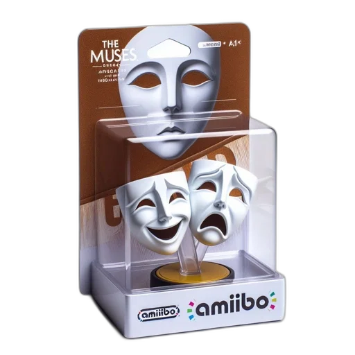 mask, face, 3d render, concept art transparent PNG cut-out