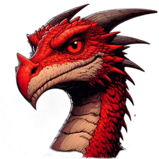 dragon, animal, face, mask transparent PNG cut-out