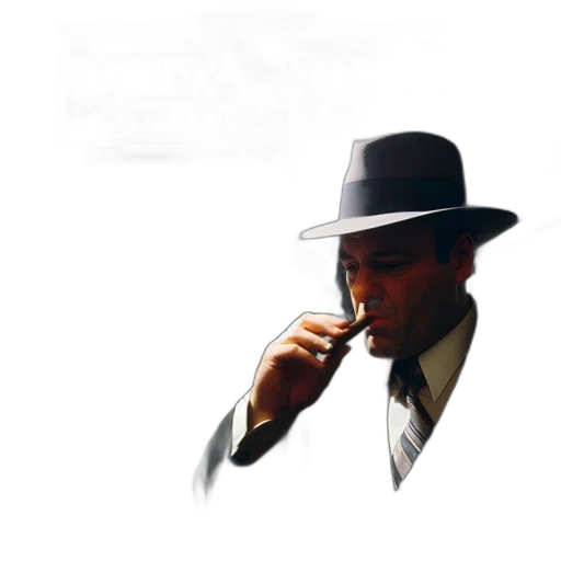 hat, face, concept art, photorealistic transparent PNG cut-out