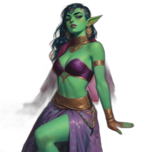 fantasy art, concept art, pixel art, comic book art transparent PNG cut-out