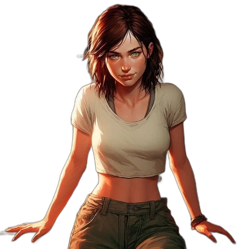 comic book art, concept art, fantasy art, pixel art transparent PNG cut-out
