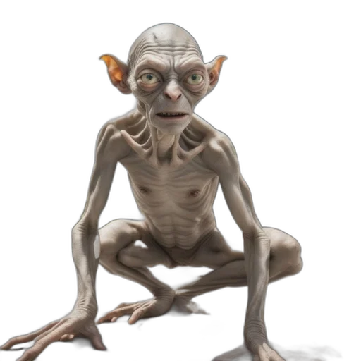 creature, face, animal, staff transparent PNG cut-out