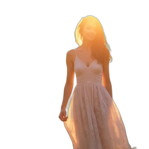 dress, mask, face, 3d render transparent PNG cut-out