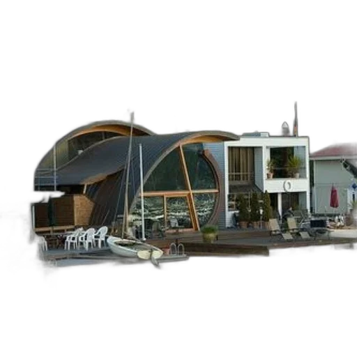 building, 3d render, concept art, photorealistic transparent PNG cut-out