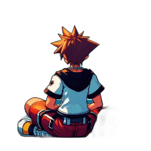 robot, jacket, mask, weapon transparent PNG cut-out