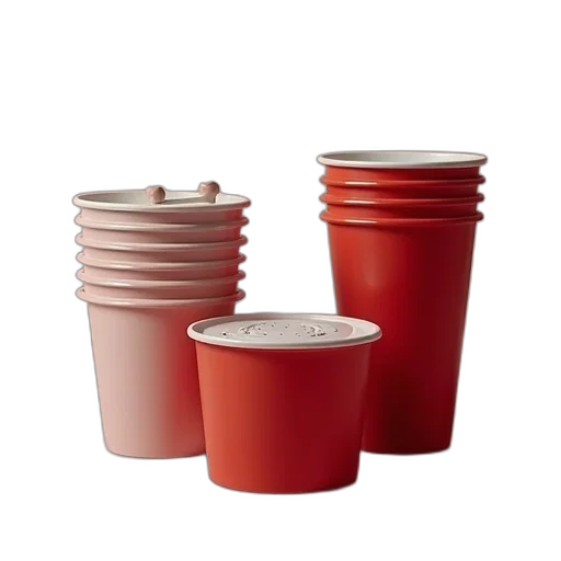 3d render, red, dart, lids transparent PNG cut-out