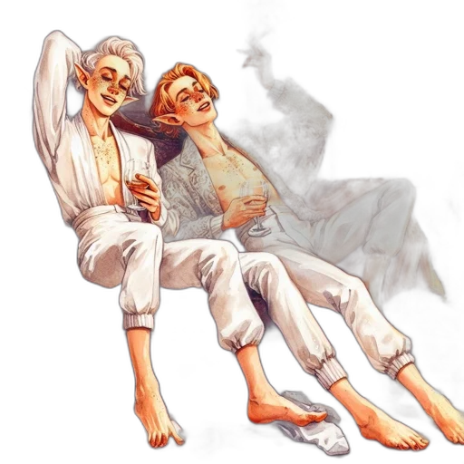 concept art, watercolor, pixel art, vaporwave transparent PNG cut-out