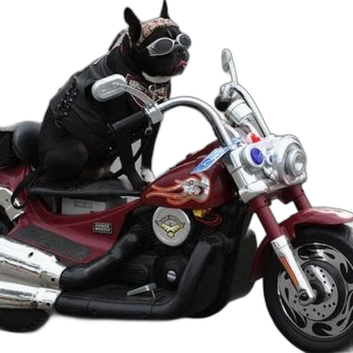 3d render, black, dog, dressed transparent PNG cut-out