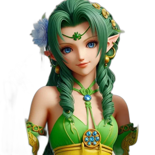 jewelry, staff, dress, face transparent PNG cut-out