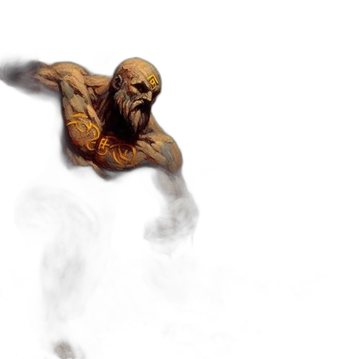 creature, face, mask, concept art transparent PNG cut-out