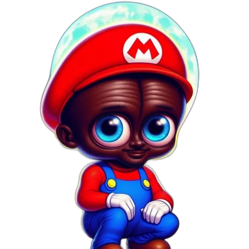 concept art, cartoon, 3d render, pixel art transparent PNG cut-out