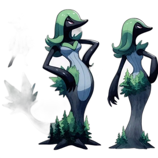 creature, concept art, fantasy art, 3d render transparent PNG cut-out