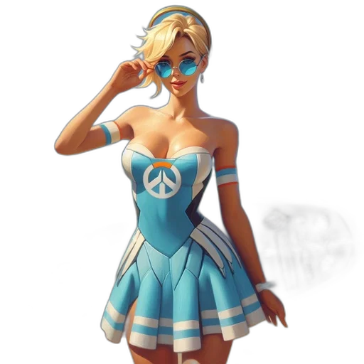 dress, weapon, staff, concept art transparent PNG cut-out