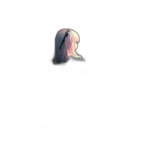 hair, face, creature, mask transparent PNG cut-out