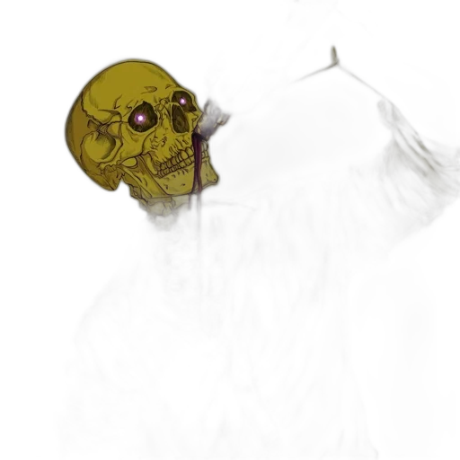 mask, face, creature, staff transparent PNG cut-out