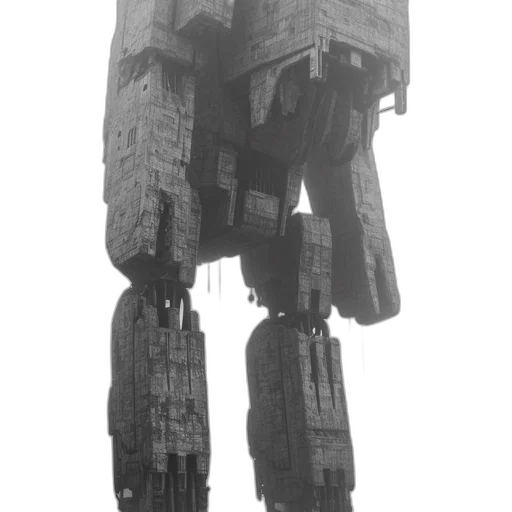 robot, weapon, creature, face transparent PNG cut-out