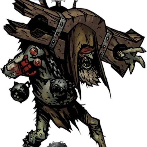 creature, staff, mask, weapon transparent PNG cut-out