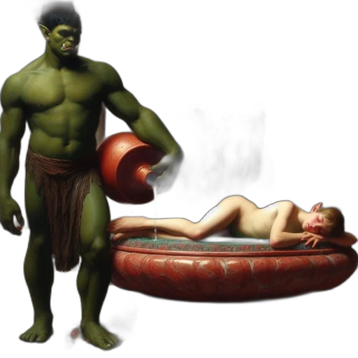 furniture, creature, concept art, comic book art transparent PNG cut-out