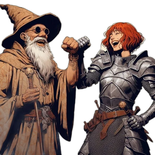 sword, staff, weapon, fantasy art transparent PNG cut-out