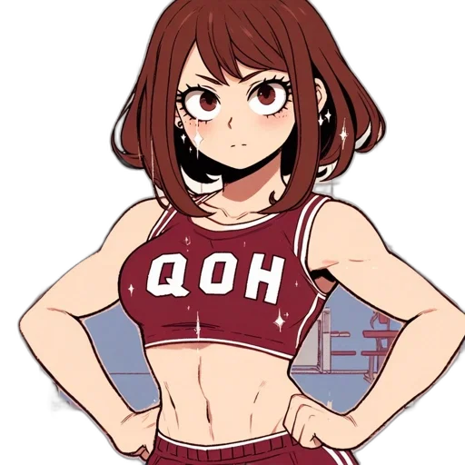 dress, anime, cartoon, pixel art transparent PNG cut-out