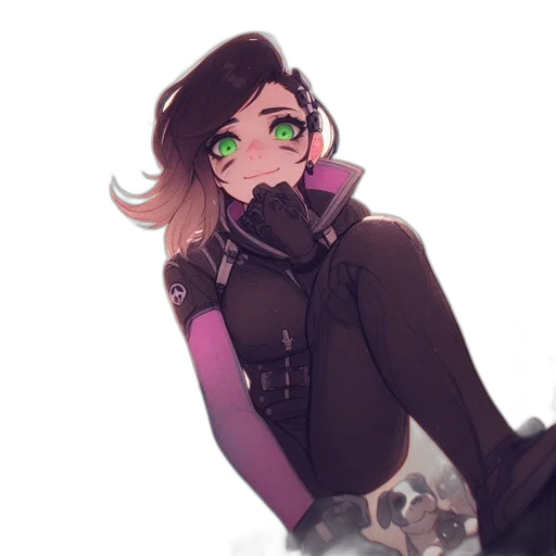 jacket, staff, weapon, creature transparent PNG cut-out