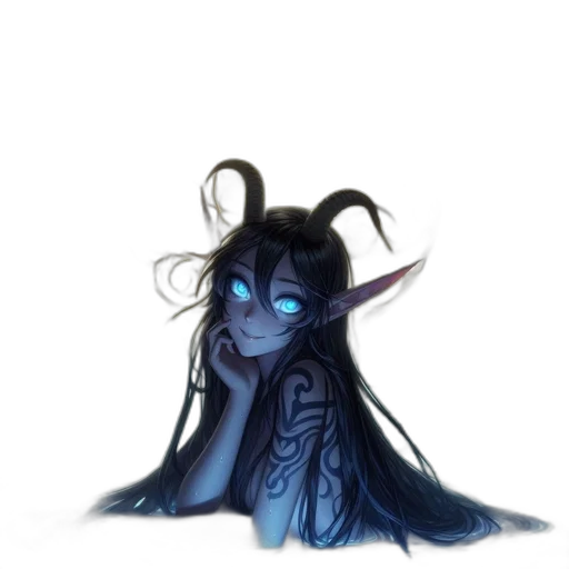 dragon, creature, staff, mask transparent PNG cut-out