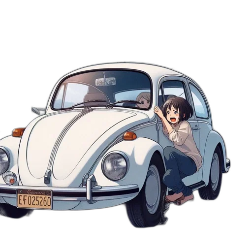 car, robot, weapon, anime transparent PNG cut-out