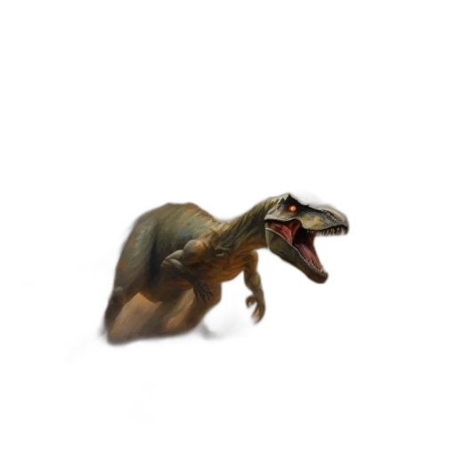 creature, animal, dragon, staff transparent PNG cut-out