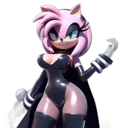 dress, creature, concept art, 3d render transparent PNG cut-out