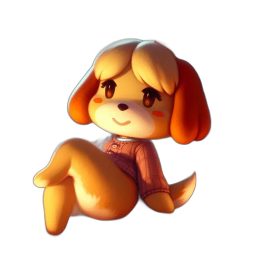 animal, creature, staff, pixel art transparent PNG cut-out