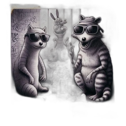 pencil sketch, concept art, comic book art, cartoon transparent PNG cut-out