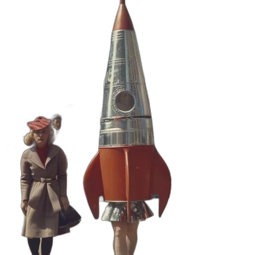 staff, weapon, jacket, robot transparent PNG cut-out