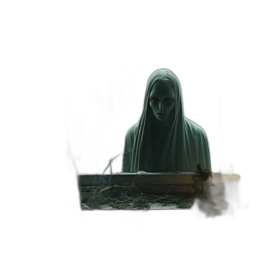 sword, mask, creature, staff transparent PNG cut-out
